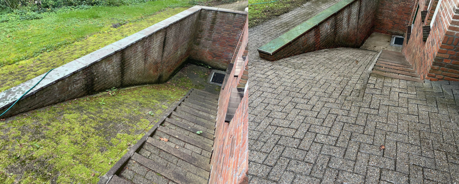 terras laten reinigen
