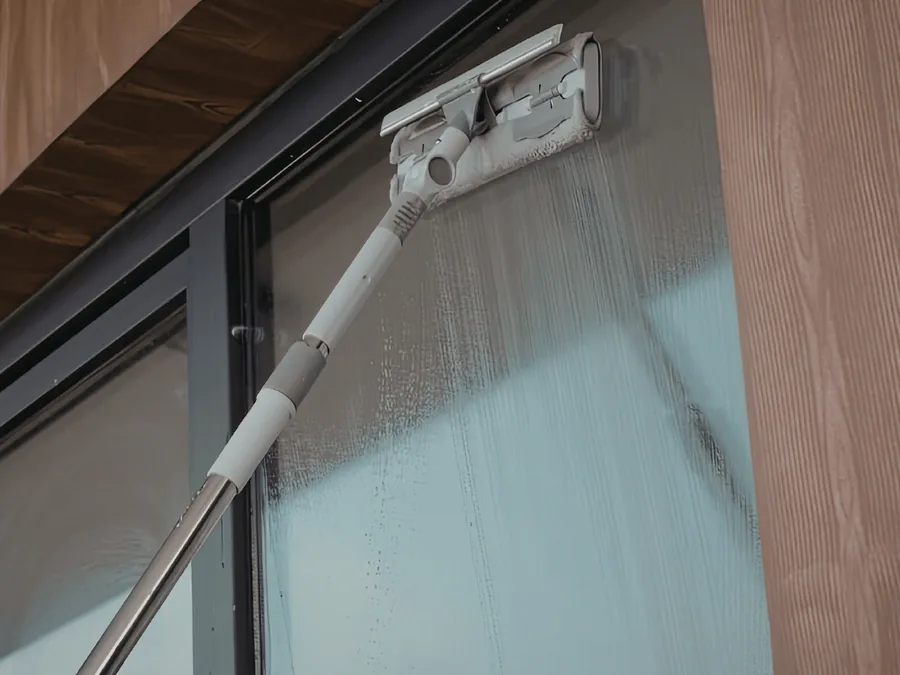 Woningontruiming Zutphen met glasbewassing: Hezeman wast de ramen na het leeghalen